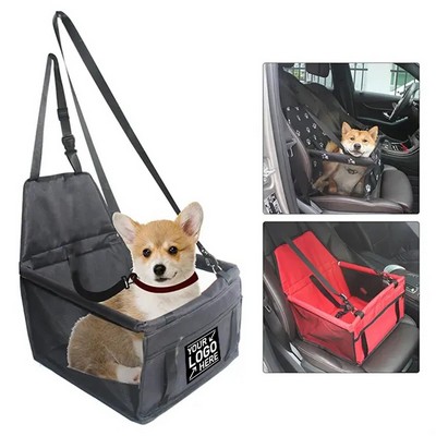 Detachable Car Travel Pet Bed Seat