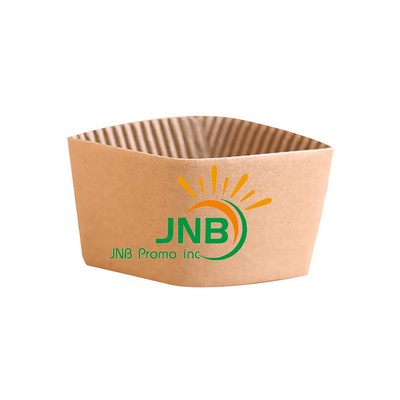 Kraft Paper Cup Sleeve Heat Insulation Coffee Cold Beverage