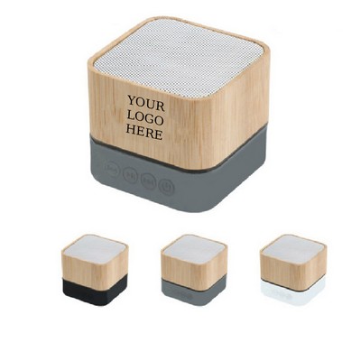 Mini Wooden Bluetooth Speaker