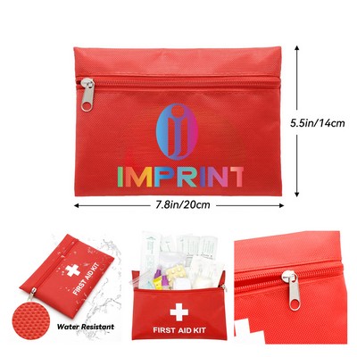 7.87x5.51 inches Mini Empty First Aid Bag