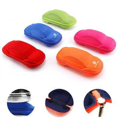 Car Shaped EVA Hard Shell Glasses Case Portable Eyeglass Case Sunglasses Case