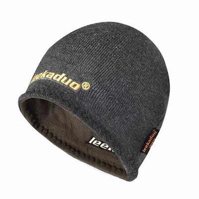 Fleece Winter Double-sided Skiing Hat