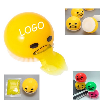 Vomit And Sucking Egg Yolk Ball