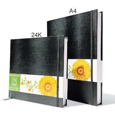 A4 Sketch Book 78 Sheets Thickened Sketch Pad Drawing Book For Kids And Adults