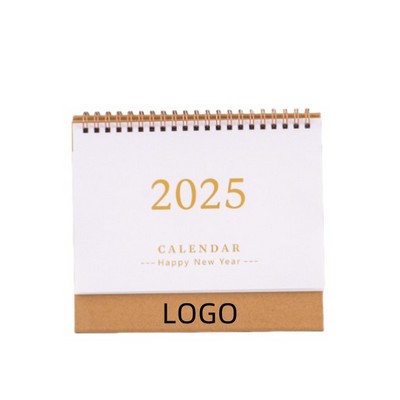 2025 Desk Calendar Standing Flip