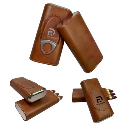 Leather Cigar Case