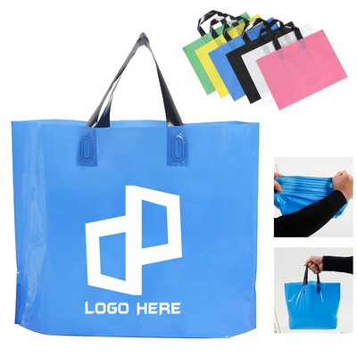 Soft Handles Plastic Shopping Bags