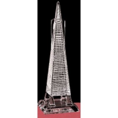 Crystal San Francisco Transamerica Tower Sculpture (6")