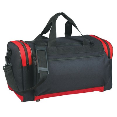 Duffle Bag w/Protruding Pocket