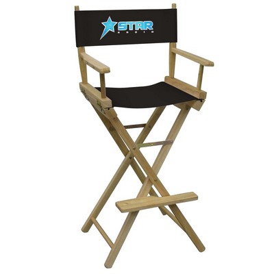 Bar-Height Director's Chair (Full-Color Imprint)