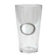 Rope Edge Medallion Pint Glass (4 Piece Set)