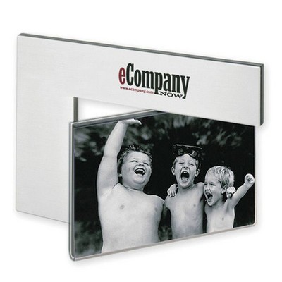 Futura 2 Sided Photo Frame (4"x6" Photo)