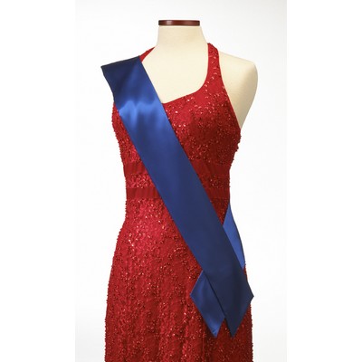 Royal Blue Pageant Sash