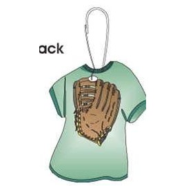 Baseball Glove T-Shirt Zipper Pull