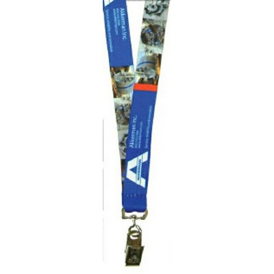 1/2" Wide Sublimated Lanyard