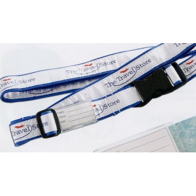 Web Woven Luggage Strap (1" Wide)