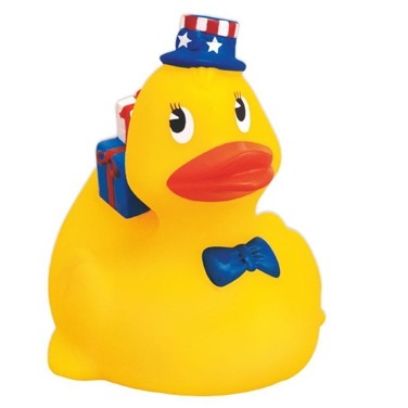 Rubber Patriotic Gift Duck©