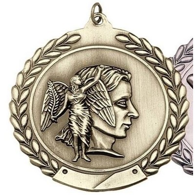 Medal, "Achievement" Die Cast - 2 3/4" Dia