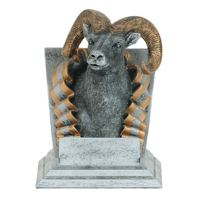 4" Ram Mascot Resin Trophy