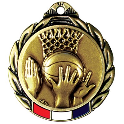 Stock RWB regency Medal (Basketball General) 2 3/4"