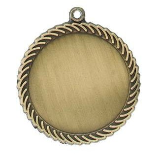 Medal, "Insert Holder" Scallop - 2 1/2" Dia.