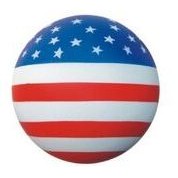 Sport Series US Flag Stress Reliever Ball