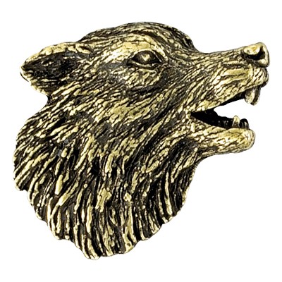 Wolf Mascot Pin