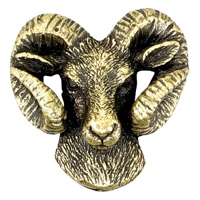 1¼" Ram Mascot Pin