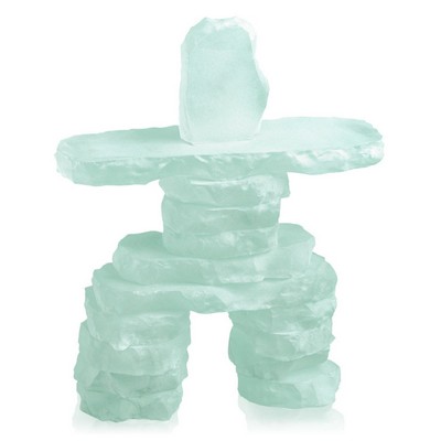 Inukshuk - Frosted 10½"