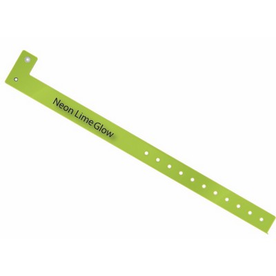 Three-Ply Vinyl L-Shape Snap Wristband