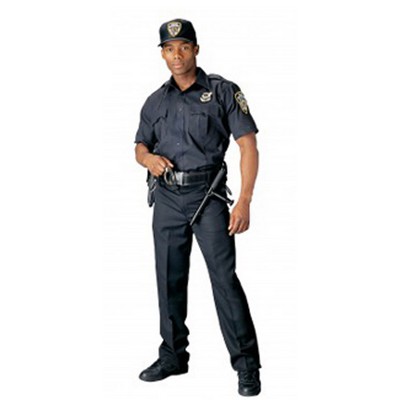 Navy Blue Short Sleeve Police/ Security Uniform Shirt (S to XL)