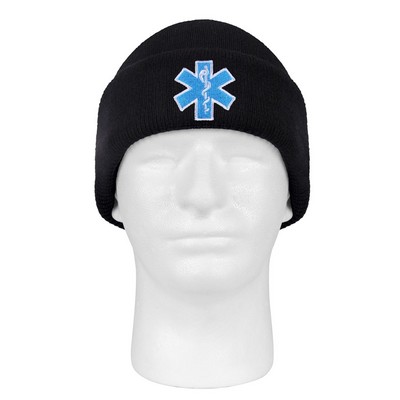 Star of Life E.M.S Embroidered Watch Cap