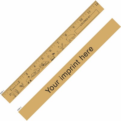 Farm Animals "U" Color Ruler