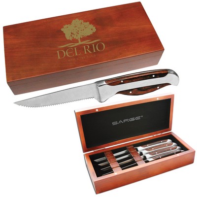 Steakhouse Rosewood Steak Knife Set (4pc)