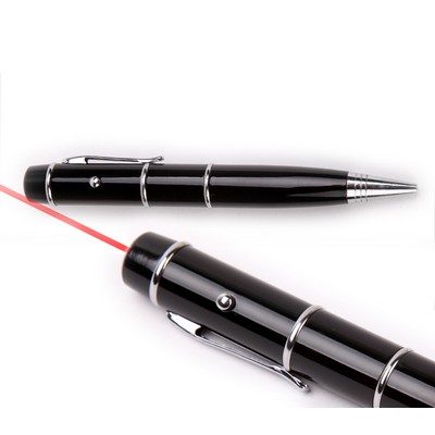 8 GB 3-in-1 Pen Laser Pointer USB Flash Drive