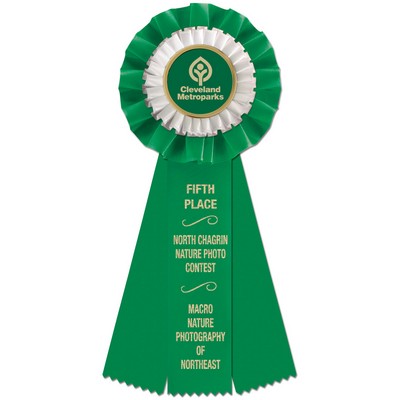 Trent Award Ribbon Rosette (9")