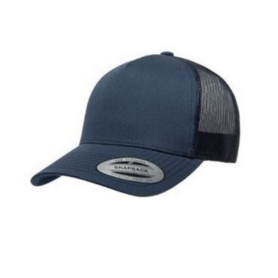 Big Size Navy Yupoong Trucker Mesh Cap 2XL - 4XL