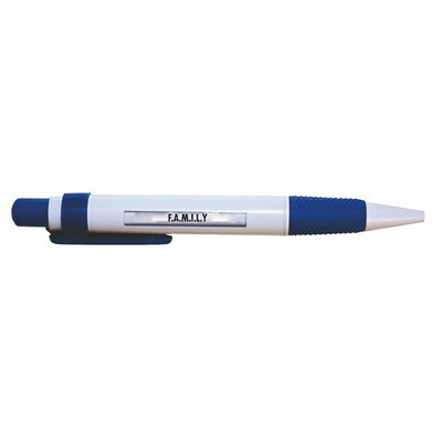 Click Message Pen - White/Colored Accent (Priority)