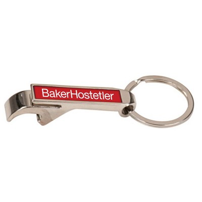 Red Bottle Opener Keychain