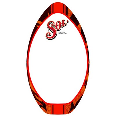 Skimboard - 35" - With Vinyl Graphics and Dry Erase Surface - Quick Turn