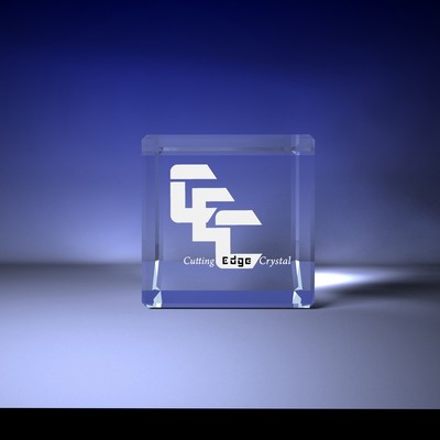 Beveled Cube Award (4.33"x4.33"x4.33")