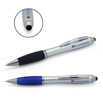 2-in-1 Twist Action Stylus & Ballpoint Pen