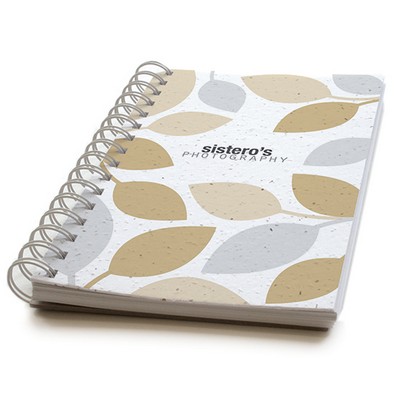 Premium Modern Leaves Plantable Journal