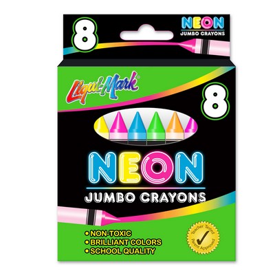 Liqui-Mark® Neon Jumbo Crayons