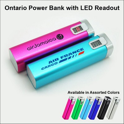 Ontario Power Bank 3000 mAh