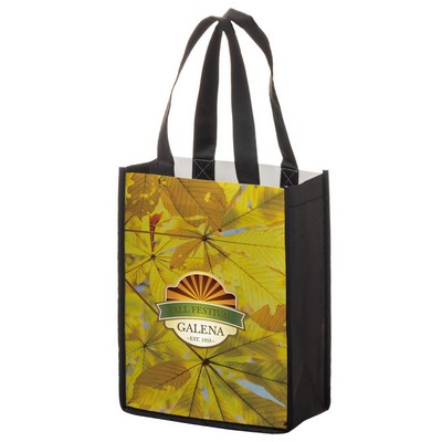 Full Coverage PET Non-Woven Tote Bag w/ Full Color (8"x4"x10")