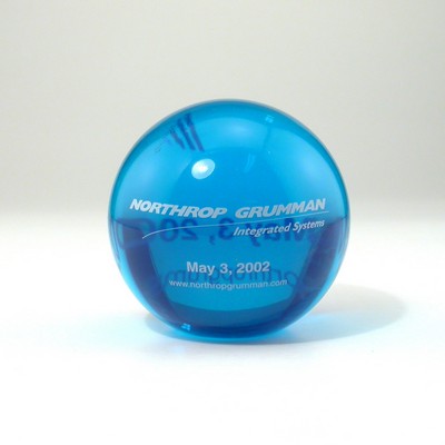 3" Sphere Lucite® Embedment Award