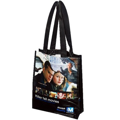 Heavy Duty Mini Laminated Shopper Bag (10"x 12"x 4")