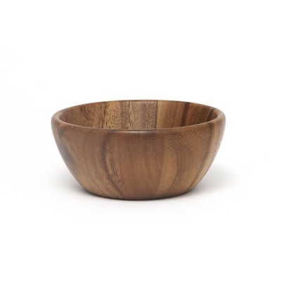 Lipper Acacia 6x2.5 Round Flair Bowl