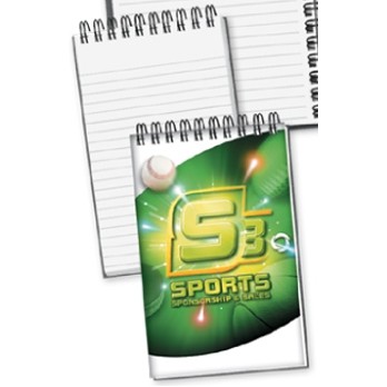 3D Lenticular 100 Sheet Journals & Notepads (3½"x 5½")